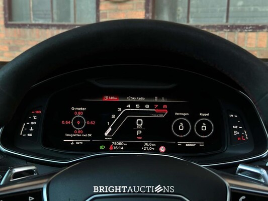 Audi RS6 Avant 4.0 TFSI V8 Quattro C8 600pk 2020, K-535-LP