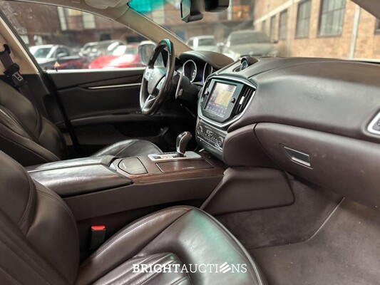 Maserati Ghibli 3.0 V6 D 275pk 2015 (Origineel-NL), HF-346-H