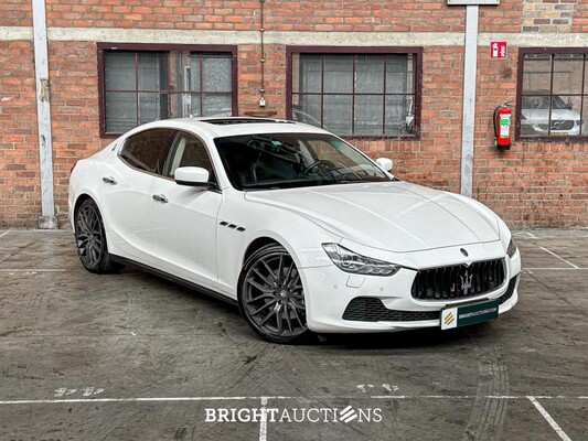 Maserati Ghibli 3.0 V6 D 275pk 2015 (Origineel-NL), HF-346-H