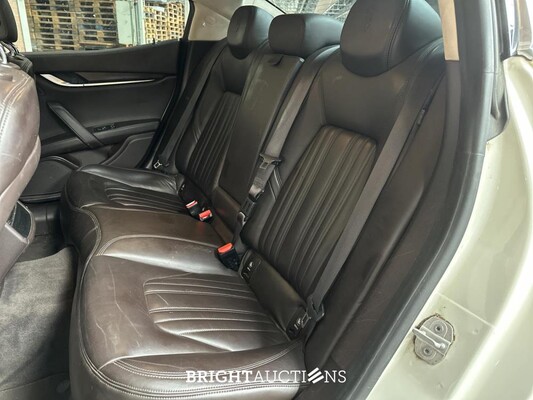 Maserati Ghibli 3.0 V6 D 275pk 2015 (Origineel-NL), HF-346-H