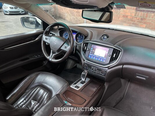 Maserati Ghibli 3.0 V6 D 275pk 2015 (Origineel-NL), HF-346-H