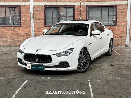 Maserati Ghibli 3.0 V6 D 275pk 2015 (Origineel-NL), HF-346-H