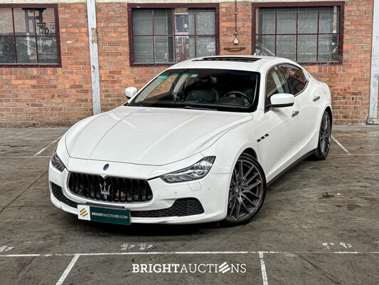 Maserati Ghibli 3.0 V6 D 275pk 2015 (Origineel-NL), HF-346-H