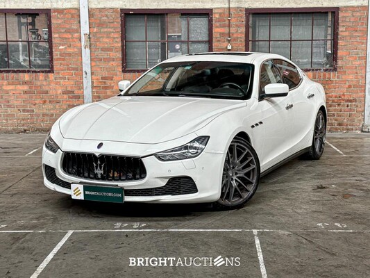 Maserati Ghibli 3.0 V6 D 275pk 2015 (Origineel-NL), HF-346-H