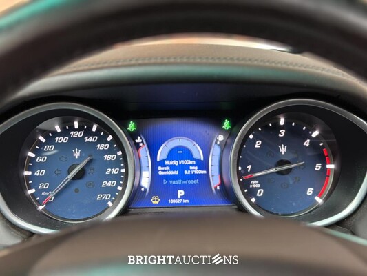 Maserati Ghibli 3.0 V6 D 275pk 2015 (Origineel-NL), HF-346-H