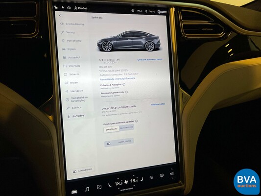 Tesla Model S 100d 2017 416pk KOSTENLOSES AUFLADEN ORG-NL, RG-829-B.