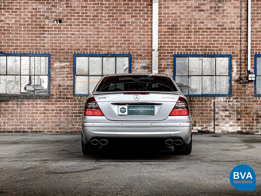 Mercedes-Benz E55 AMG 5.4 V8 E-Klasse 476pk 2003, 42-LG-GK