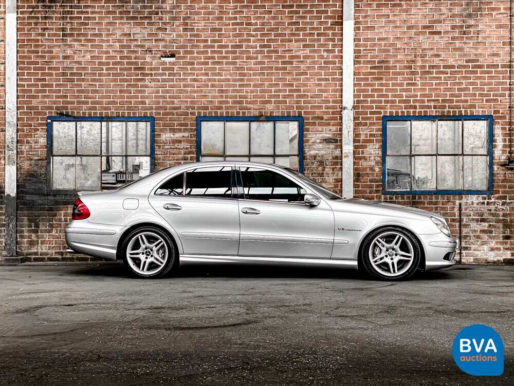 Mercedes-Benz E55 AMG 5.4 V8 E-Klasse 476pk 2003, 42-LG-GK