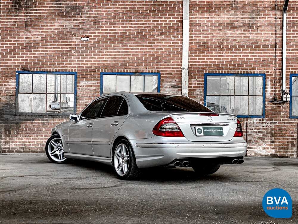 Mercedes-Benz E55 AMG 5.4 V8 E-Klasse 476pk 2003, 42-LG-GK