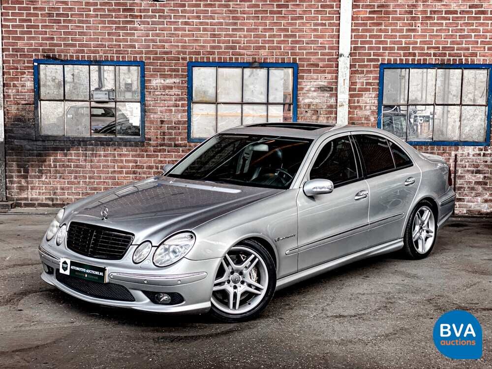 Mercedes-Benz E55 AMG 5.4 V8 E-Klasse 476pk 2003, 42-LG-GK