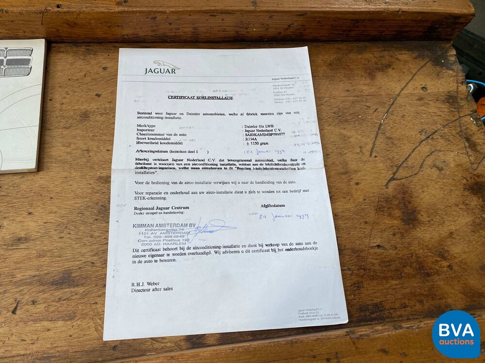 Daimler Sechs 4.0 LWB 241pk 1997 -Org. NL-, RB-TL-96.