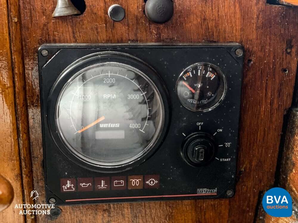 Notarboot/Autoboot Teakholz Vetus 1920.