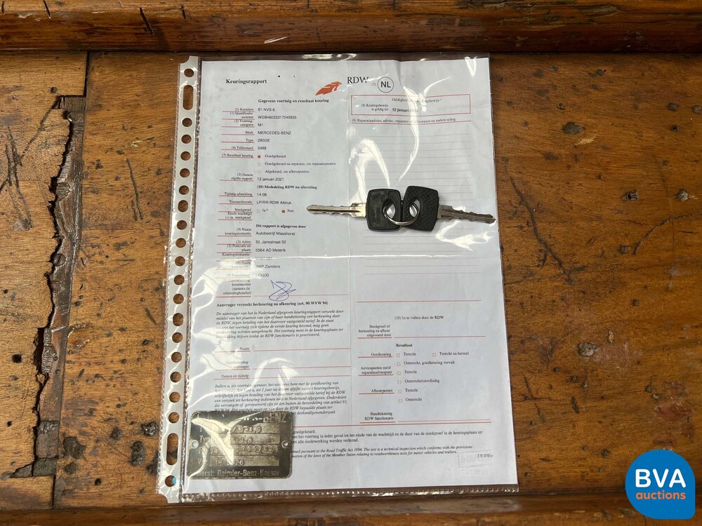 Mercedes-Benz 280GE W460 G-Klasse 156 PS 1986, 81-NVS-6.