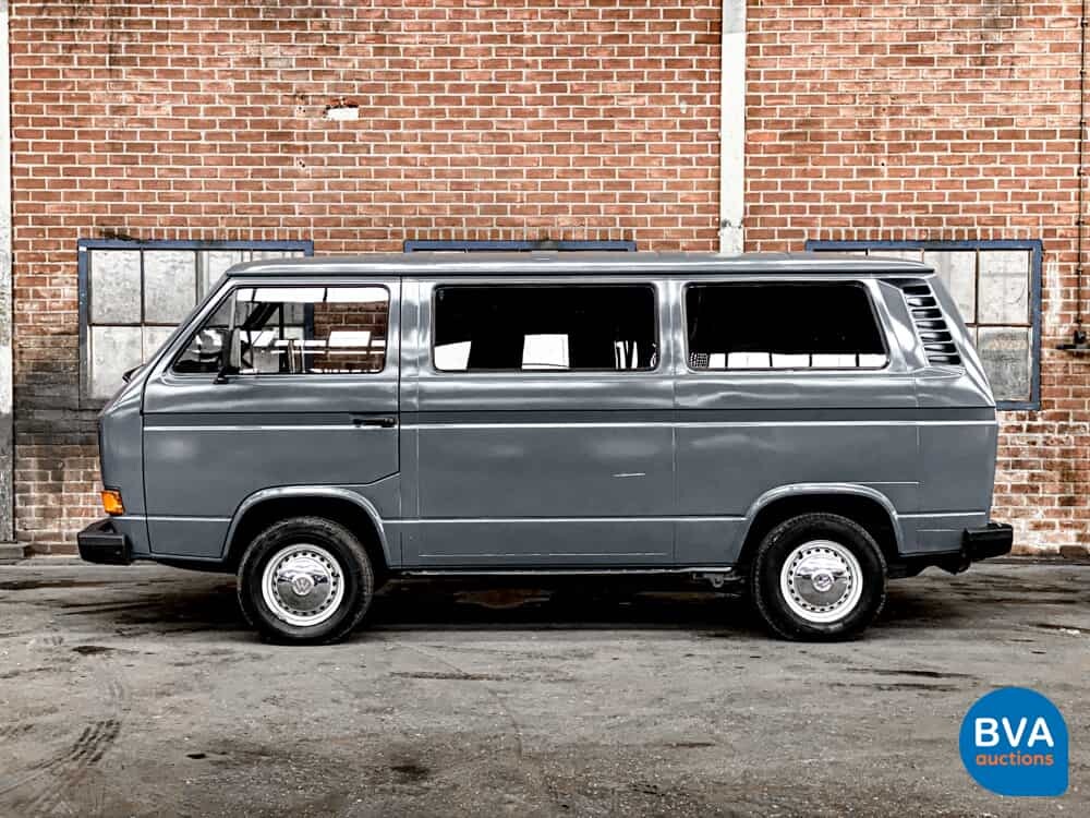 Volkswagen T3 Kleinbus 9 Personen 60pk 1980, GH-44-ZT.