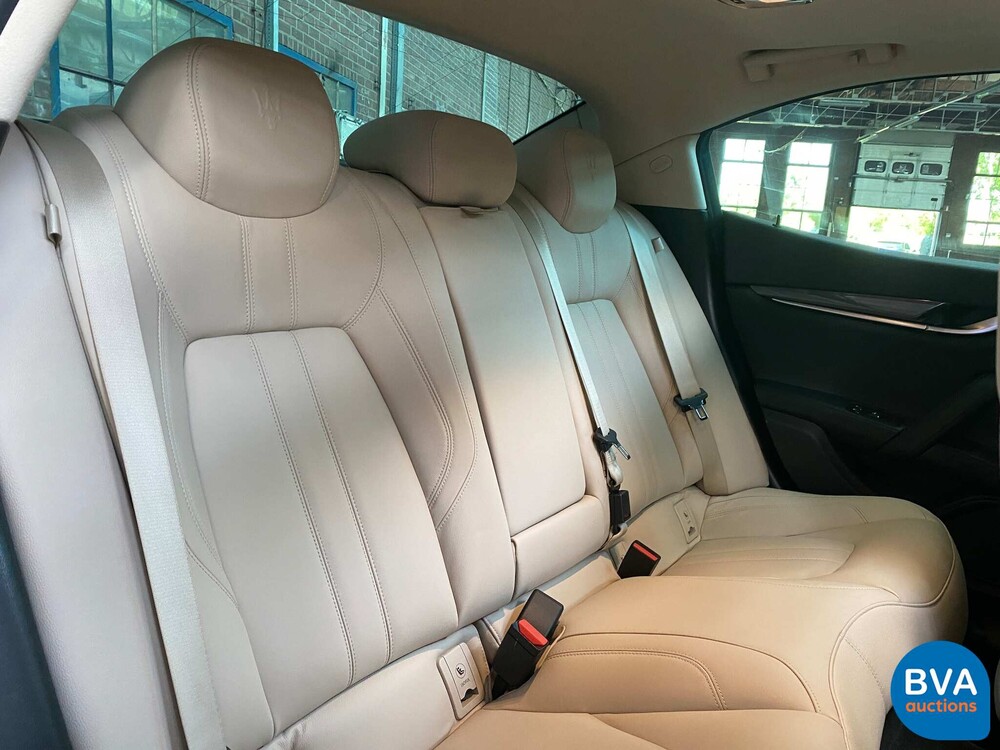 Maserati Ghibli 3.0 V6 S Q4 GranLusso 430PS 2018 -Org. NL-, RK-802-X.