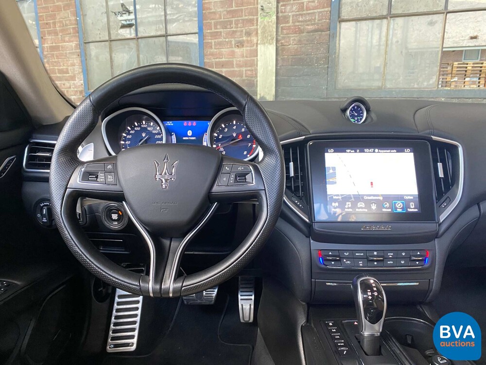 Maserati Ghibli 3.0 V6 S Q4 GranLusso 430PS 2018 -Org. NL-, RK-802-X.