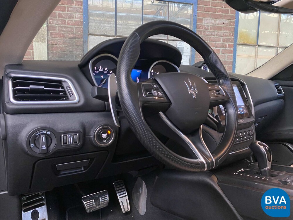 Maserati Ghibli 3.0 V6 S Q4 GranLusso 430PS 2018 -Org. NL-, RK-802-X.