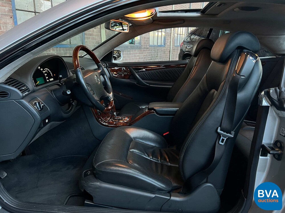 Mercedes-Benz CL500 Coupé 306 PS 2002.