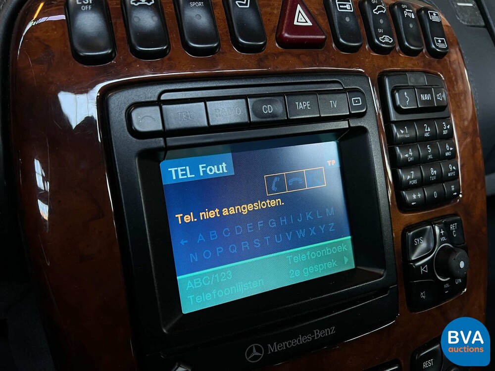 Mercedes-Benz CL500 Coupé 306 PS 2002.