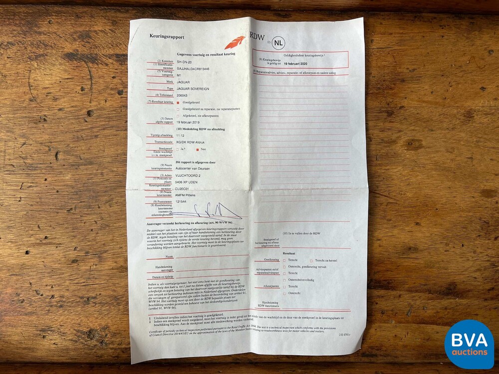 Jaguar Sovereign 4.0 V8 Automatik XJ 1997 -Org. NL-, SH-DN-20.