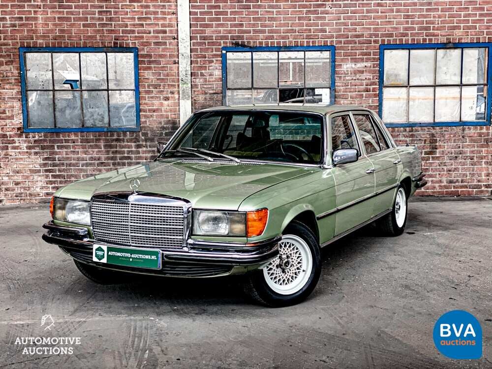 Mercedes-Benz 280 SE S-class 185hp 1976, 36-YA-32.