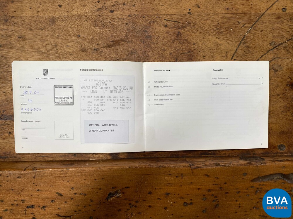 Porsche Cayenne 3.6 290hp 2007, KR-393-L.