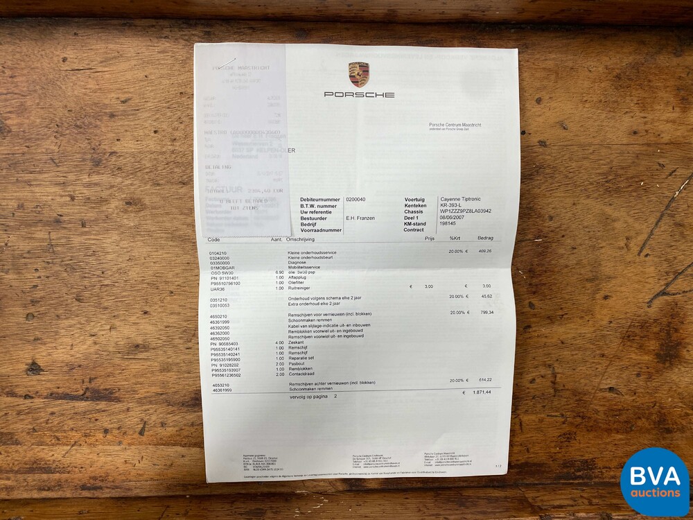 Porsche Cayenne 3.6 290hp 2007, KR-393-L.