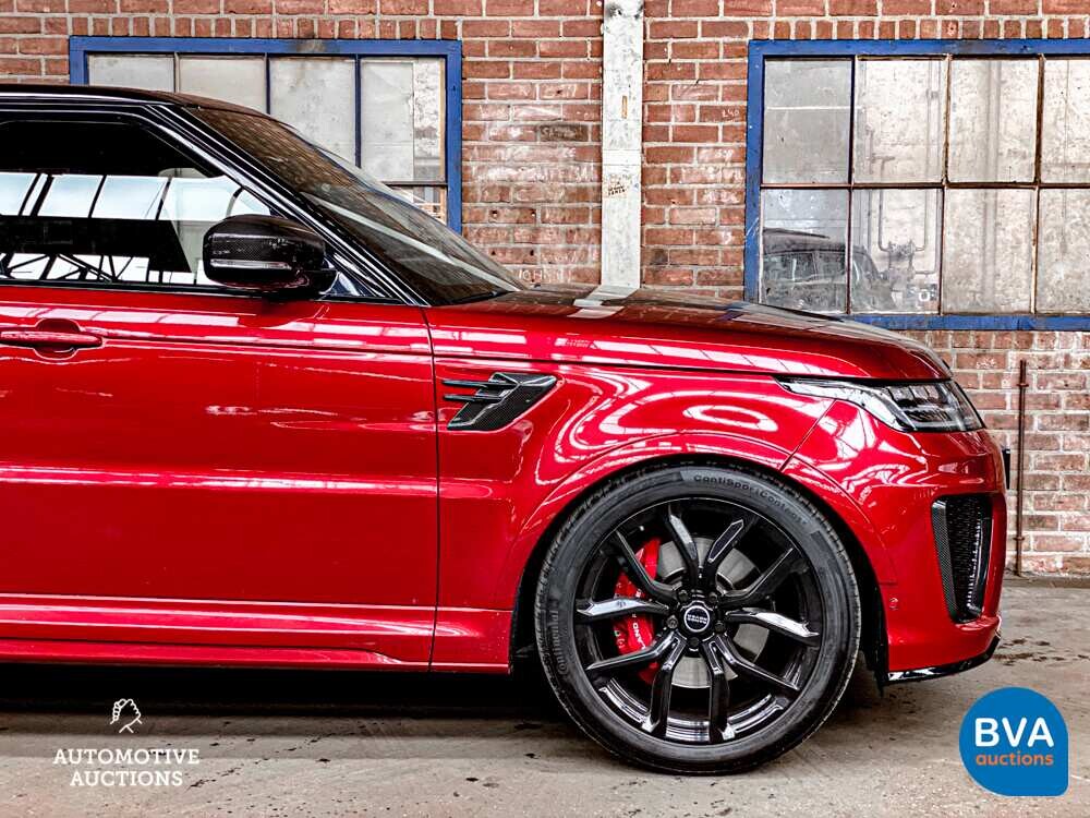 Land Rover Range Rover Sport SVR FACELIFT 5.0 V8 CARBON 575 PS 2018, XH-816-V.