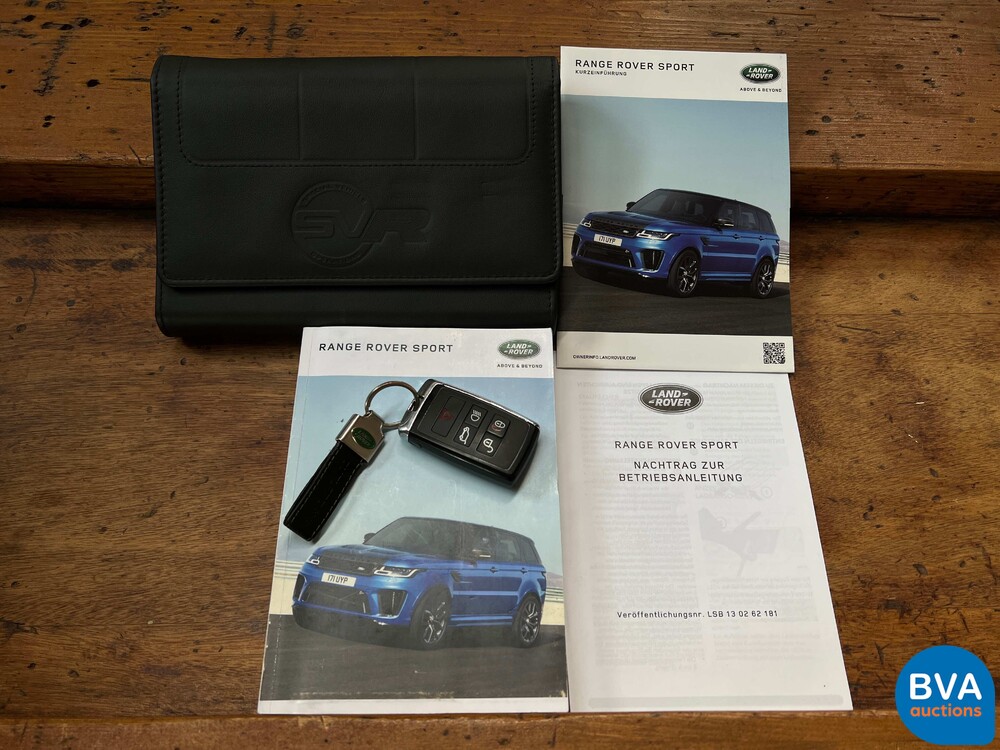 Land Rover Range Rover Sport SVR FACELIFT 5.0 V8 CARBON 575 PS 2018, XH-816-V.
