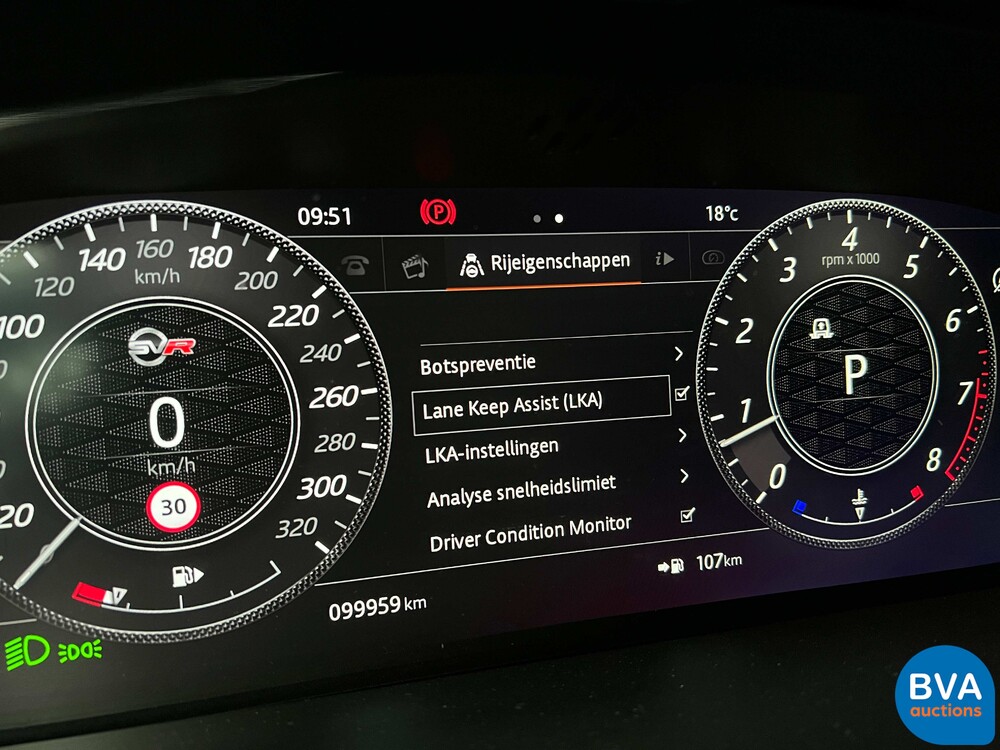 Land Rover Range Rover Sport SVR FACELIFT 5.0 V8 CARBON 575 PS 2018, XH-816-V.