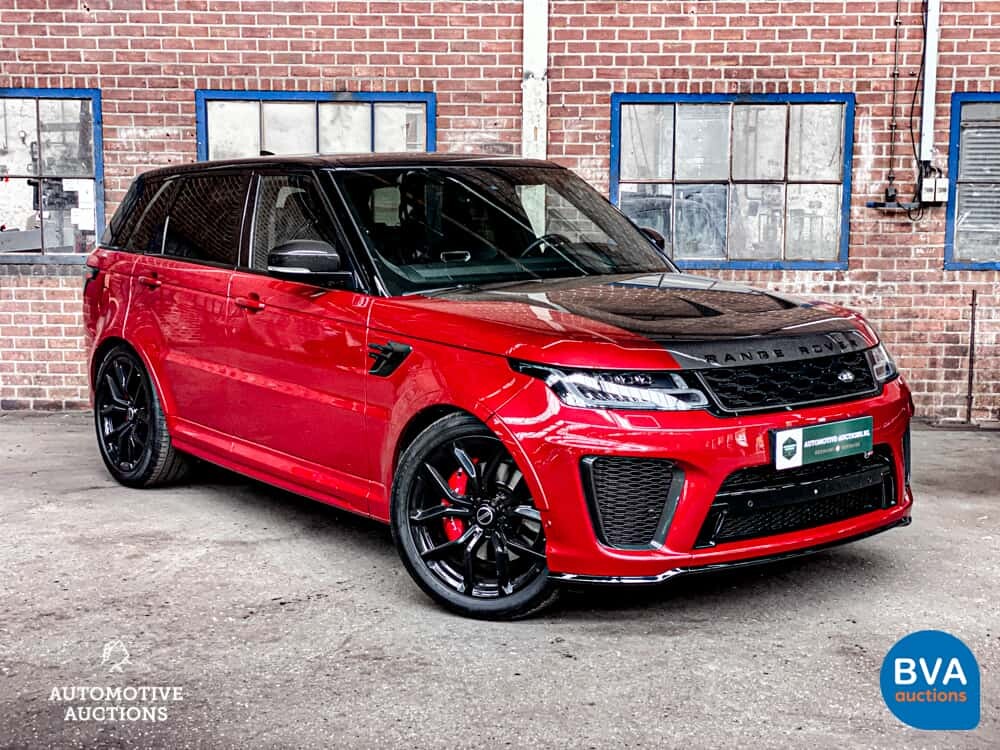Land Rover Range Rover Sport SVR FACELIFT 5.0 V8 CARBON 575 PS 2018, XH-816-V.