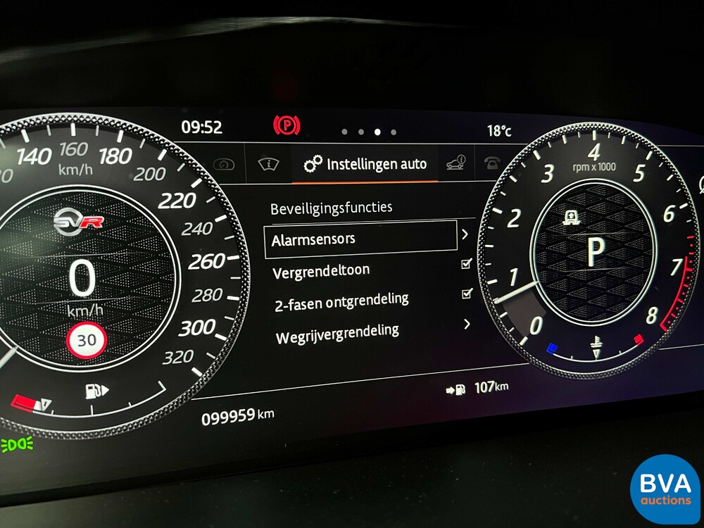 Land Rover Range Rover Sport SVR FACELIFT 5.0 V8 CARBON 575 PS 2018, XH-816-V.