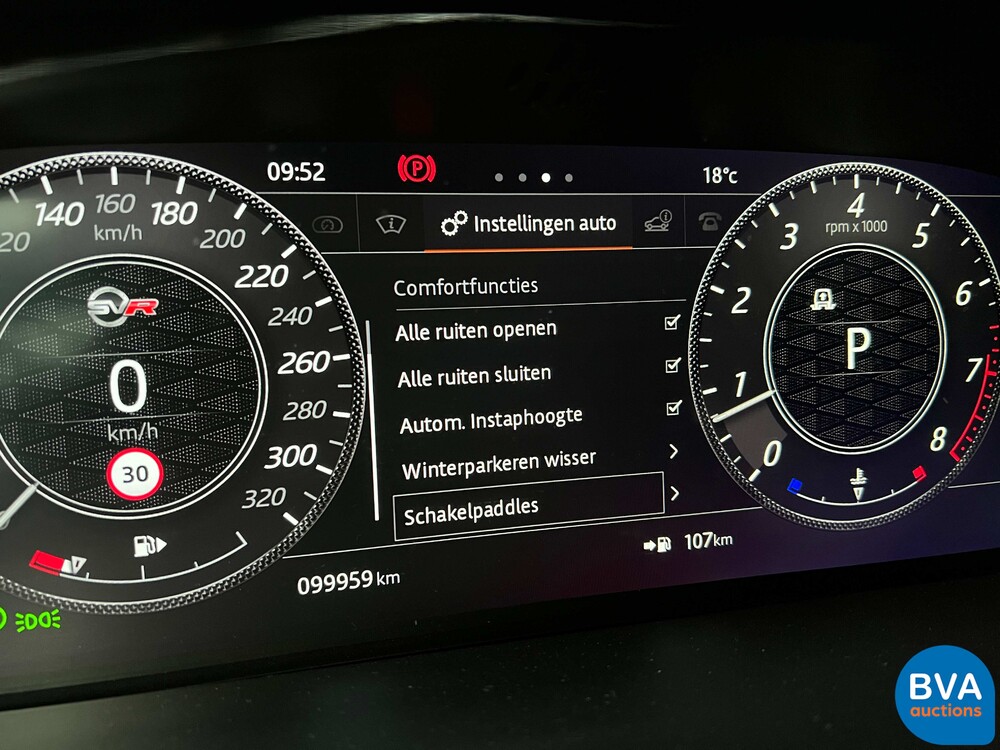 Land Rover Range Rover Sport SVR FACELIFT 5.0 V8 CARBON 575 PS 2018, XH-816-V.