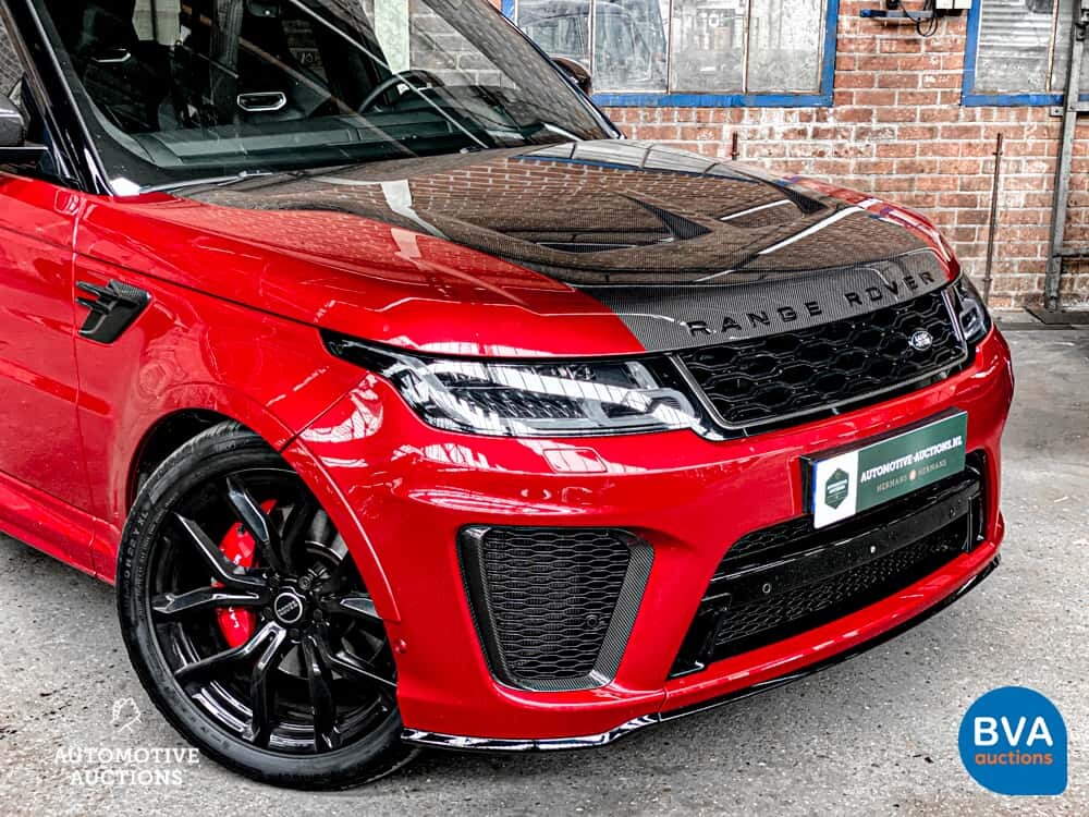 Land Rover Range Rover Sport SVR FACELIFT 5.0 V8 CARBON 575 PS 2018, XH-816-V.