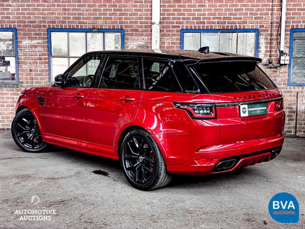 Land Rover Range Rover Sport SVR FACELIFT 5.0 V8 CARBON 575 PS 2018, XH-816-V.