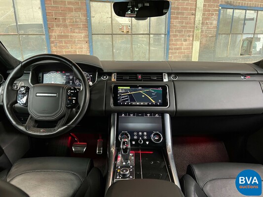 Land Rover Range Rover Sport SVR FACELIFT 5.0 V8 CARBON 575pk 2018, XH-816-V