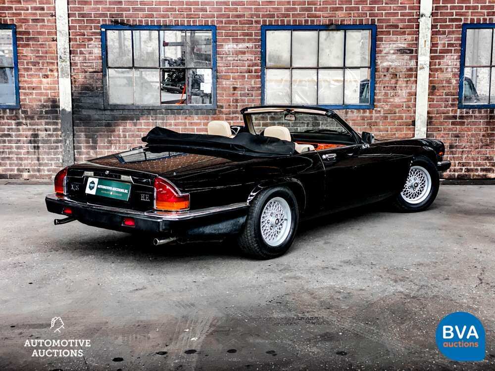 Jaguar XJS5.3 V12 Cabriolet 287 PS 1989, 84-XR-JV.