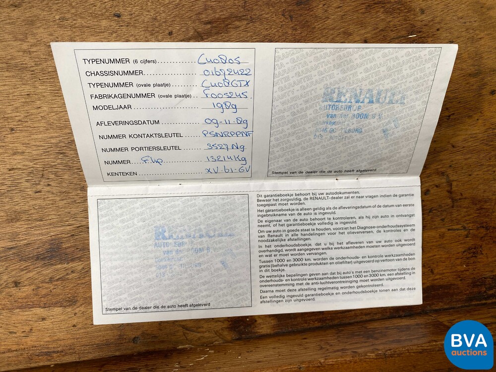 Renault 5 Super 45PS 1987 -Org. NL-, SN-72-KH.