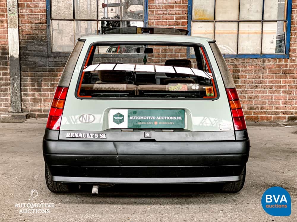 Renault 5 Super 45PS 1987 -Org. NL-, SN-72-KH.