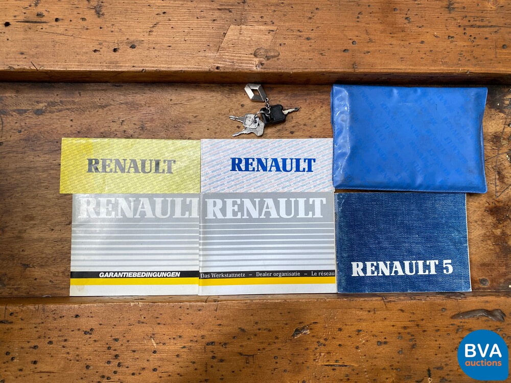 Renault 5 Super 45PS 1987 -Org. NL-, SN-72-KH.