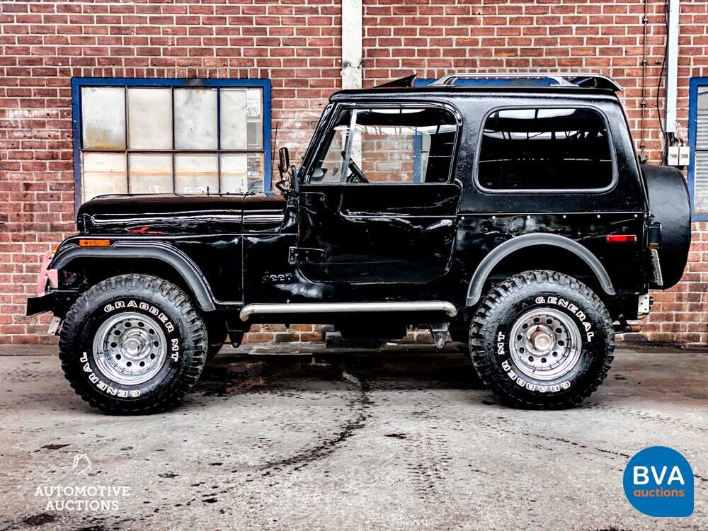 Jeep CJ76.6 V8 4x4 300 PS 1978, BB-42-YP.
