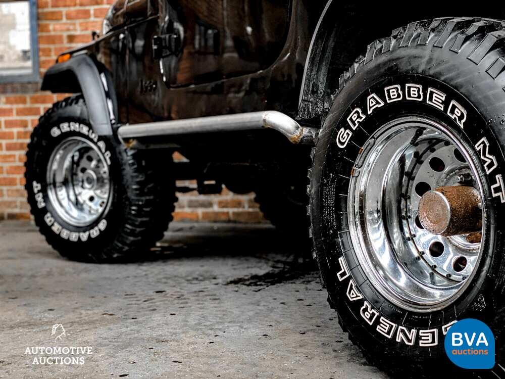 Jeep CJ76.6 V8 4x4 300 PS 1978, BB-42-YP.