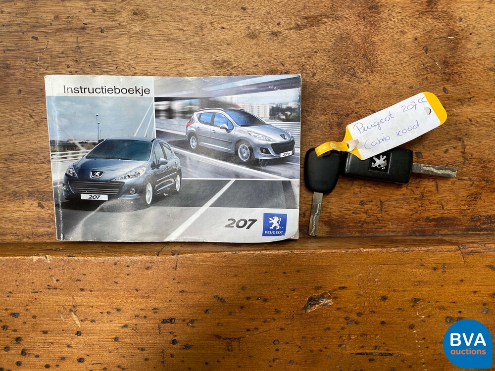 Peugeot 207 CC1.6 VTi 120 PS 2009, ZJ-964-T.