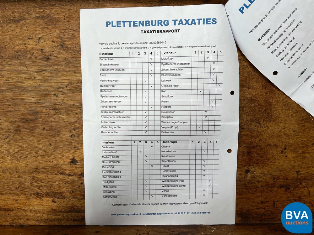 Volkswagen Käfer 1300 1966.