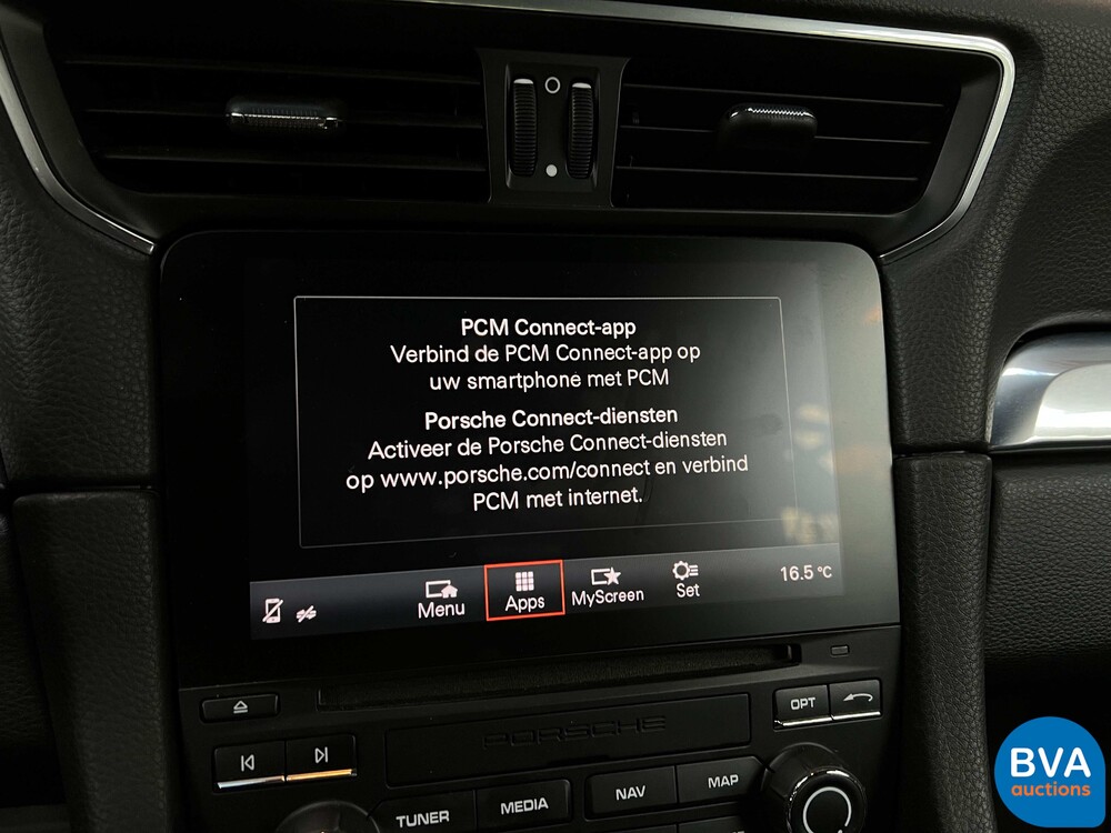 Porsche 911 991.2 FACELIFT Carrera 3.0 Cabriolet Sportchrono 370pk 2016, TN-550-X