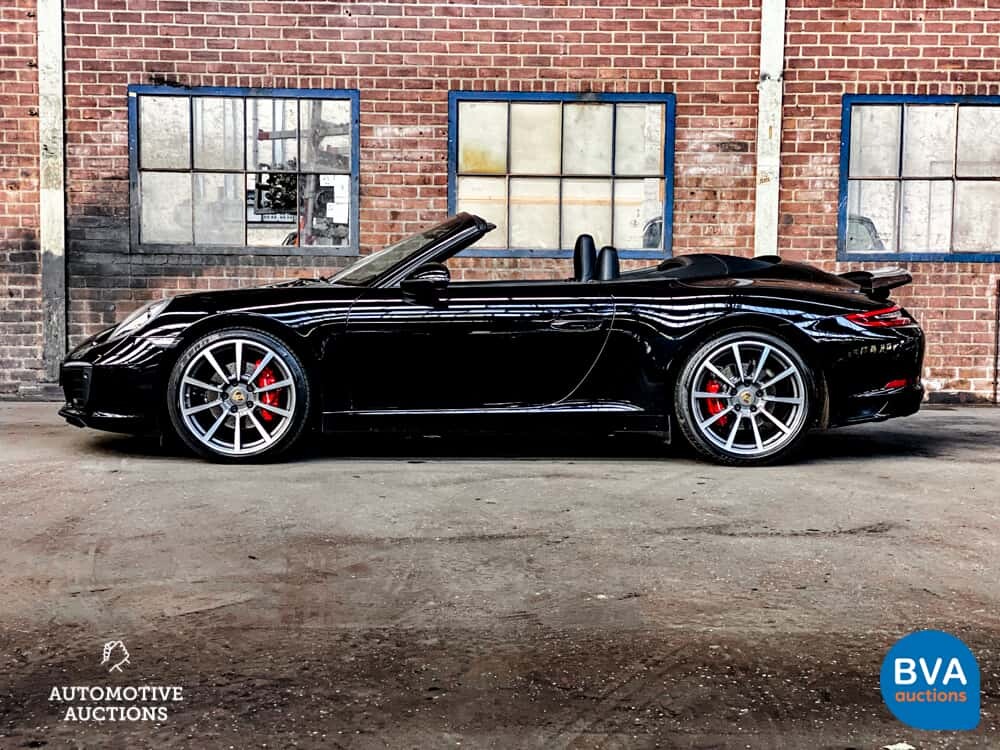 Porsche 911 991.2 FACELIFT Carrera 3.0 Cabriolet Sportchrono 370pk 2016, TN-550-X