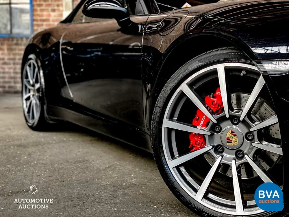 Porsche 911 991.2 FACELIFT Carrera 3.0 Cabriolet Sportchrono 370pk 2016, TN-550-X