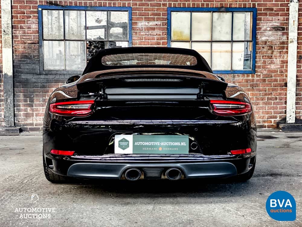 Porsche 911 991.2 FACELIFT Carrera 3.0 Cabriolet Sportchrono 370pk 2016, TN-550-X