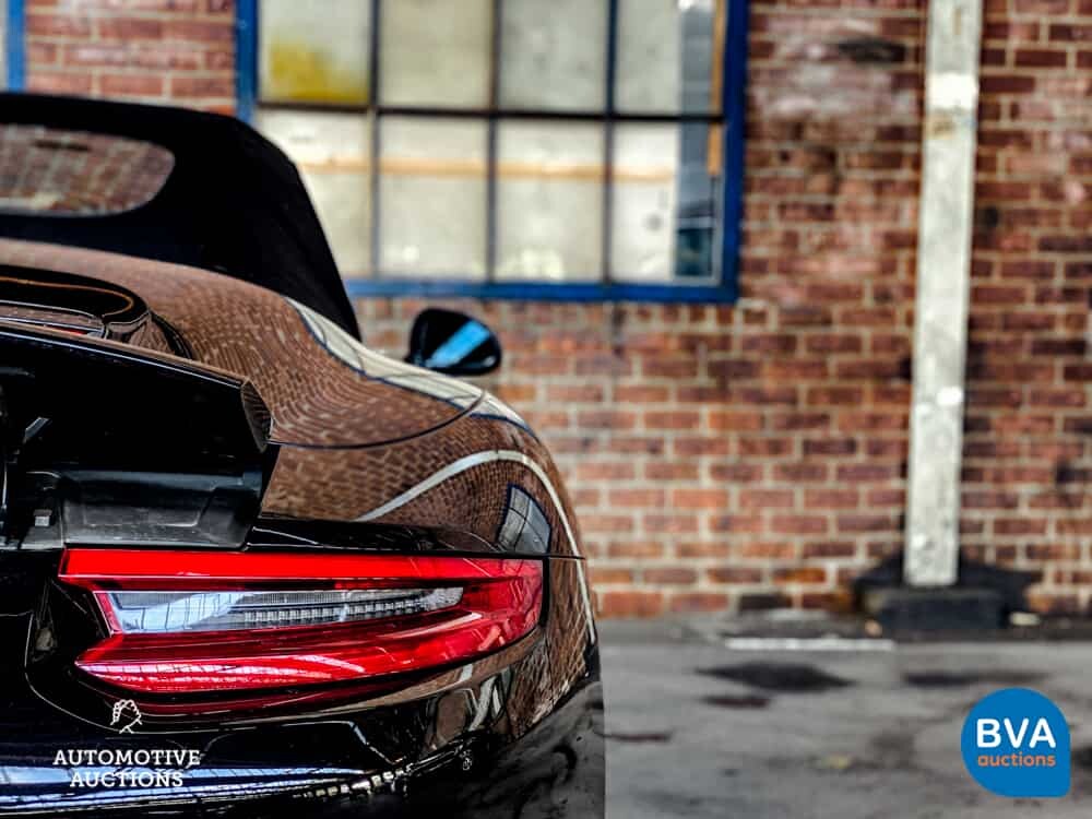 Porsche 911 991.2 FACELIFT Carrera 3.0 Cabriolet Sportchrono 370pk 2016, TN-550-X