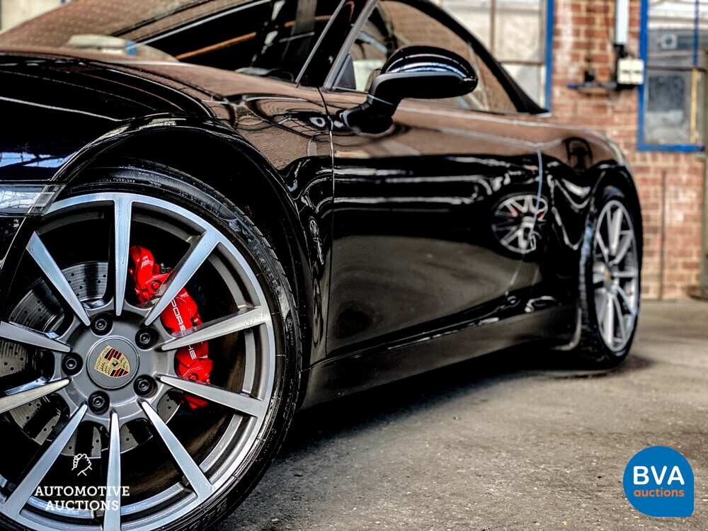 Porsche 911 991.2 FACELIFT Carrera 3.0 Cabriolet Sportchrono 370pk 2016, TN-550-X